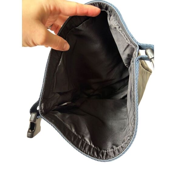 NWOT Prada luna rossa ocean red tab backpack bag unisex Navy - Picture 6 of 11